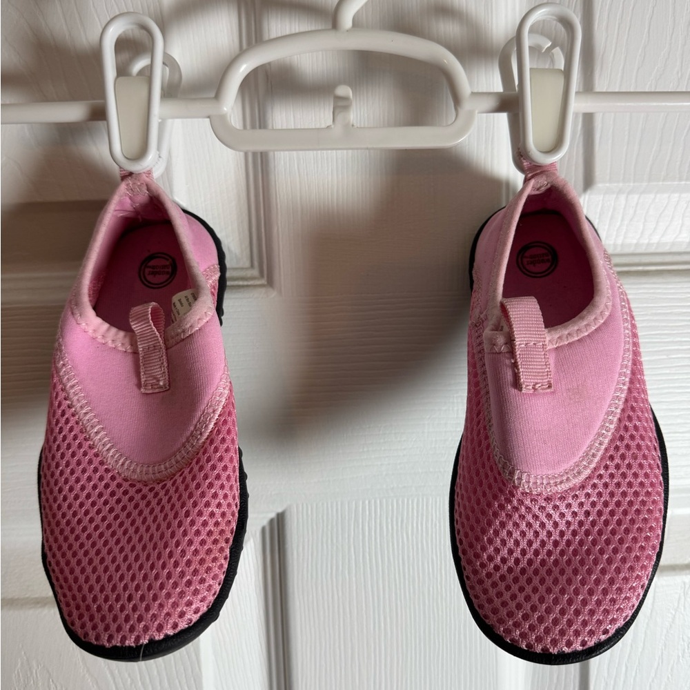 Pink Toddlers Slip-On Water Shoes, Size 9/10